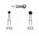 REPOSICION BRACKET METALICO ROTH MINI 10uds