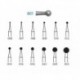 REPOSICION BRACKET METALICO ROTH 10uds