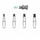 REPOSICION BRACKET METALICO ROTH 10uds
