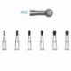 REPOSICION BRACKET METALICO MBT MINI 10uds