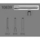 REPOSICION BRACKET METALICO MBT MINI 10uds