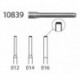 REPOSICION BRACKET METALICO MBT MINI 10uds