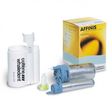 SILICONA PESADA AFFINIS S-360 KIT 300+62ml.+ACC.