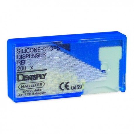 TOPES SILICONA CON DISPENSADOR 200u. COLORES