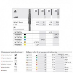 FG 8423R/6 848KR-017 FG DIAM. MEDIO 6U.