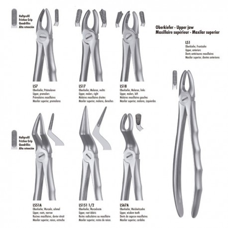 FORCEPS INCIS.-CANINO SUP. LIQUIDSTEEL