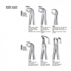 FORCEPS MOLAR INF. LIQUID STEEL