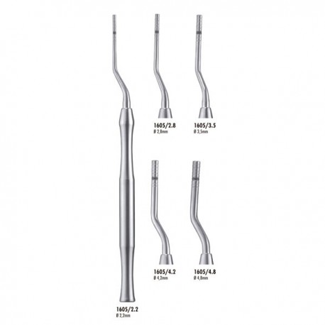 OSTEOTOMO IMPACTADOR HUESO CURVO 3,5mm.