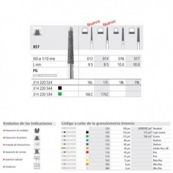 FG 19L/6  857-017 FG DIAM. MEDIO 6U.