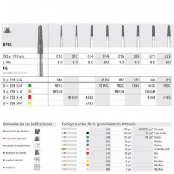 FG 182/6  878K-016 FG DIAM. MEDIO 6U.