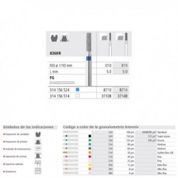 FG 8710/6 836KR-010 FG DIAM. MEDIO 6U.