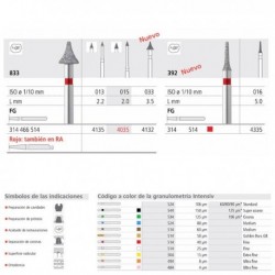 FG 4035/6 833-015 FG DIAM. MEDIO 6U.