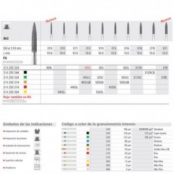 FG 312N/6  863-018 FG DIAM. MEDIO 6U.