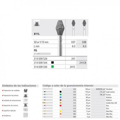 FG 241/6 C 811L-037 FG DIAM. GRUESO 6U.