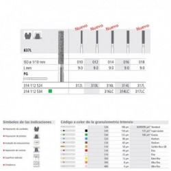 FG 314L/6 C 837L-016 FG DIAM. GRUESO 6U.