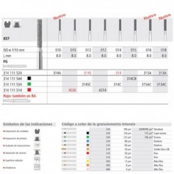 FG 314/6 CB 837-015 FG DIAM. S-GRUESO 6U.