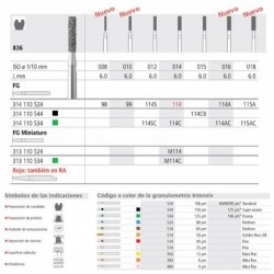 FG 114/6 CB 836-015 FG DIAM. S-GRUESO 6U.