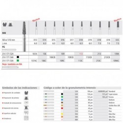 FG 106/6 CB 846-015 FG DIAM. S-GRUESO 6U.