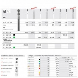 FG 301/6 CB 802-020 FG DIAM. S-GRUESO 6U.