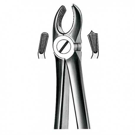 FORCEPS N.17 MOLAR SUP.IZQ