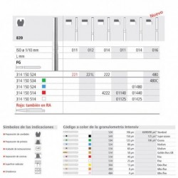 FG 480/6   839-016 FG DIAM. MEDIO 6U.