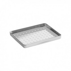 BASE PERFORADA INOX 184x140x20mm.