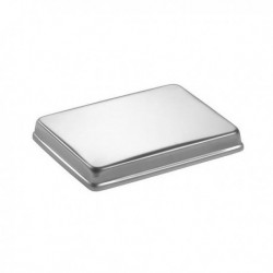 TAPA NO PERFORADA INOX 187x144x25mm.