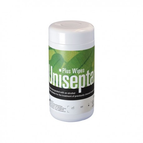 TOALLITAS DESINFECTANTES UNISEPTA LINGETTES BOTE 150uds.