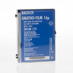 BK173 PAP.ART. GNATHO FILM AZUL HOJAS 70x100mm 50u