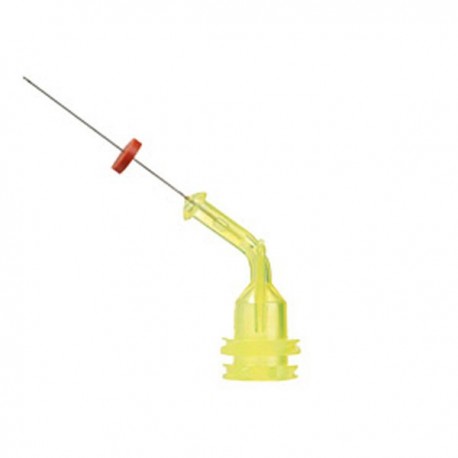 AGUJAS DE IRRIGACION NAVITIP 31GA 21MM SIDEPORT 20PK YELLOW