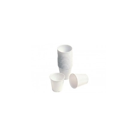 VASOS PLASTICO BLANCOS 3000 uds