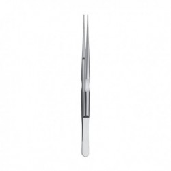 PINZA MICRO CIRUGIA MANGO REDONDO LIQUID STEEL