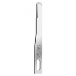 HOJAS DE BISTURI DESECHABLE  ESTERIL SM64 25 und.