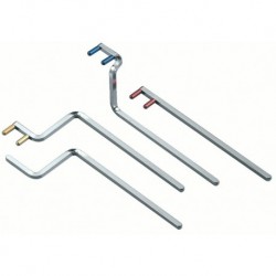 POSICIONADORES XCP STAINLESS STEEL INDICATOR ARM ANTERIOR (AZUL)