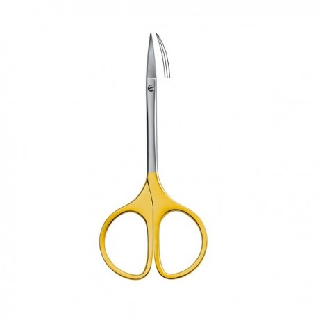 TIJERA CURVA ENCIA LIQUID STEEL TC 13CM