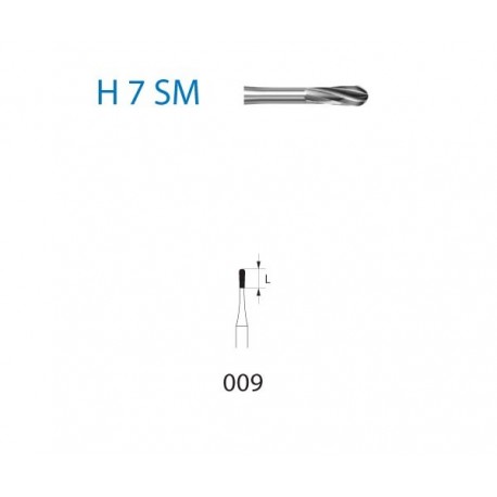 H7SM.314.009 KOMET carburo clinica micropr 5 ud