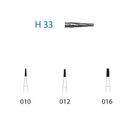 H33.204.012 KOMET carburo clinica 5 ud