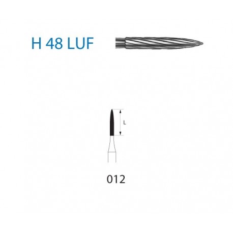 H48LUF.314.012 KOMET carburo clinica 5 ud