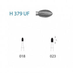 H379UF.204.018 KOMET carburo clinica 5 ud