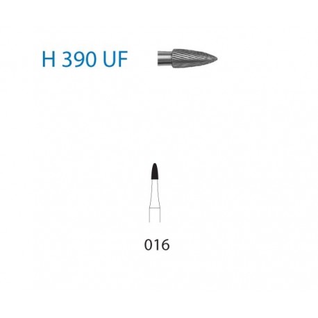 H390UF.204.016 KOMET carburo clinica 5 ud