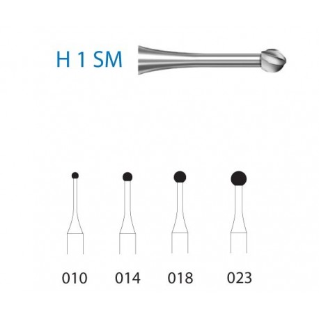 H1SM.205.014 KOMET carburo clinica 5 ud