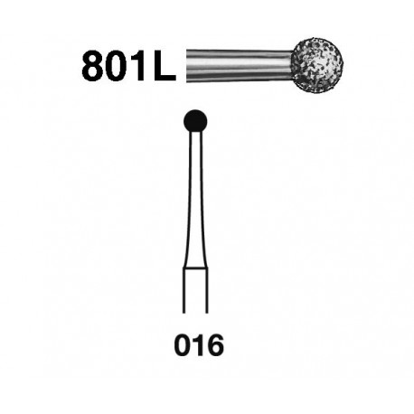 801L.314.016 KOMET diamante clinica 5 ud