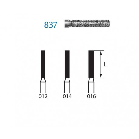 837.314.012 KOMET diamante clinica 5 ud