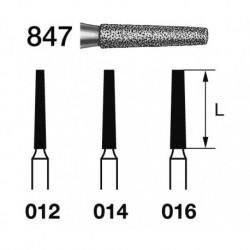 847.314.012 KOMET diamante clinica 5 ud