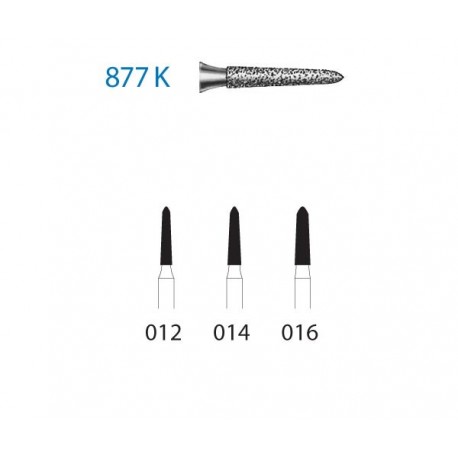 877K.314.014 KOMET diamante clinica 5 ud