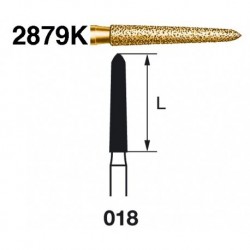 2879K.314.018 KOMET diamante clinica S2000 5 ud