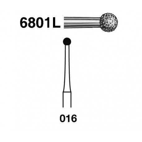 6801L.314.016 KOMET diamante clinica 5 ud