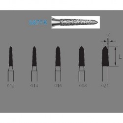 6877K.314.014 KOMET diamante clinica 5 ud