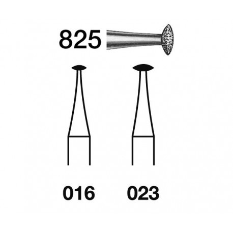 2847.314.014 KOMET diamante clinica S2000 5 ud