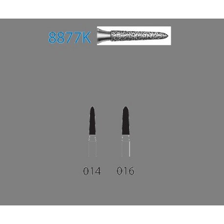 8877K.314.014 KOMET diamante clinica 5 ud